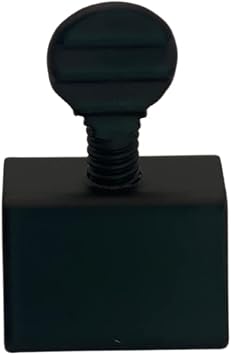 NU-SET Lock | Sliding Window Lock | Thumb Screw Window Lock for Window Security | Home Improvement & Door Hardware, Black
