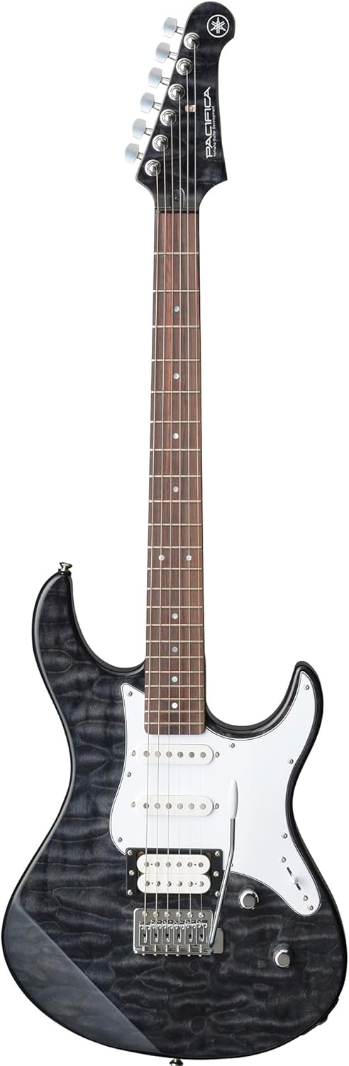 Yamaha Electric Guitar PACIFICA PAC212VQM TBL Genuine Soft Case Included